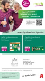 mea - meine apotheke Apotheken Prospekt der aktuellen Woche mit 4 Seiten, gültig von 01.09.2025 bis 30.09.2025, in Mörfelden-Walldorf und Umgebung Aktueller mea - meine apotheke Apotheken Prospekt in Mörfelden-Walldorf und Umgebung, "Unsere September-Angebote" mit 4 Seiten, 01.09.2025 - 30.09.2025