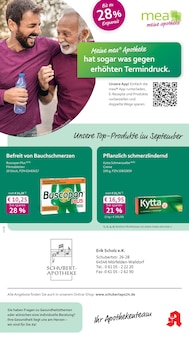 Aktueller mea - meine apotheke Prospekt "Unsere September-Angebote" Seite 1 von 4 Seiten für Mörfelden-Walldorf