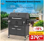 Holzkohlegrill-Smoker Grand Ontario im Angebot bei Netto Marken-Discount in Braunschweig Holzkohlegrill-Smoker Grand Ontario Angebote bei Netto Marken-Discount Braunschweig für 379,99 €