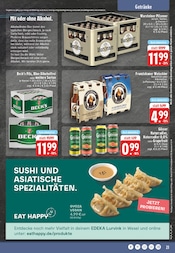 Warsteiner im EDEKA Prospekt in Wesel Aktueller EDEKA Prospekt mit Warsteiner, "Aktuelle Angebote", Seite 21
