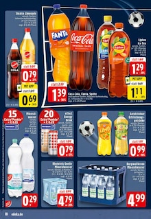 Coca Cola im EDEKA Prospekt "Aktuelle Angebote" mit 26 Seiten (Osnabrück)