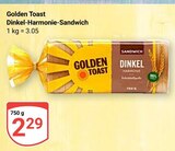 Dinkel-Harmonie-Sandwich im Angebot bei GLOBUS in Homburg Dinkel-Harmonie-Sandwich Angebote von Golden Toast bei GLOBUS Homburg für 2,29 €
