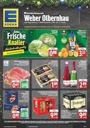 EDEKA Prospekt für Olbernhau mit 28} Seiten EDEKA Prospekt für Olbernhau: "Wir lieben Lebensmittel!", 28 Seiten, 15.12.2025 - 20.12.2025