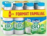 Lait UHT Bio Demi Écrémé Lactel - Lactel en promo chez Intermarché Colmar à 8,92 €