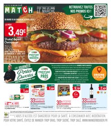 Prospectus Supermarchés Match de la semaine "C'EST TOUS LES JOURS LE MARCHÉ" avec 1 pages, valide du 16/04/2024 au 28/04/2024 pour Wissembourg et alentours
