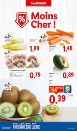 Pomme De Terre Angebote im Prospekt "Moins Cher !" von Lidl auf Seite 5