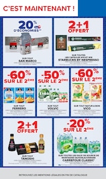 Prix et réduction Starbucks dans le prospectus Carrefour en cours Offre Starbucks dans le catalogue Carrefour du moment à la page 34