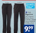 Regenhose Damen im ALDI SÜD Prospekt Regenhose Damen von Crane im aktuellen ALDI SÜD Prospekt für 9,99 €