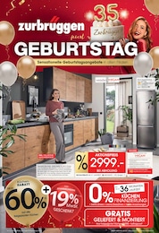 Zurbrüggen Prospekt: "ZURBRÜGGEN FEIERT 35. GEBURTSTAG", 16 Seiten, 21.09.2024 - 25.10.2024