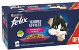 Super U Angers - Promo Tendres effilés sélection mixte en gelée pour chat felix Promo Tendres effilés sélection mixte en gelée pour chat felix à 12,98 € dans le catalogue Super U à Angers