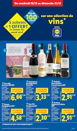 Prix et réduction Pinot Noir dans le prospectus Lidl en cours Offre Pinot Noir dans le catalogue Lidl du moment à la page 11