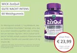 LINDA - ZzzQuil GUTE NACHT INTENS 60 Weichgummis Angebot im Prospekt ZzzQuil GUTE NACHT INTENS 60 Weichgummis bei LINDA im Prospekt "" für 23,99 €