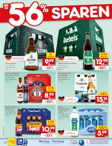 Bier im aktuellen Netto Marken-Discount Prospekt (Marl) Bier im Netto Marken-Discount Prospekt "Aktuelle Angebote" mit 63 Seiten (Marl)