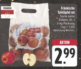 Aktuelle Äpfel Angebote bei E center in Fürth Aktuelles Fränkische Tafeläpfel rot Angebot bei E center in Fürth ab 2,99 €