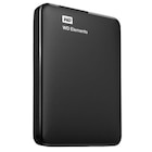 Disque dur Elements 2 To noir - WESTERN DIGITAL en promo chez Carrefour Reims à 94,99 €