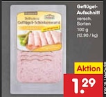 Netto Marken-Discount Auderath - Geflügel-Aufschnitt Angebot im Prospekt Geflügel-Aufschnitt bei Netto Marken-Discount im Auderath Prospekt für 1,29 €