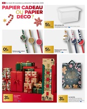 Papier Cadeau Angebote im Prospekt "PLATS D’HIVER" von Carrefour Market auf Seite 48