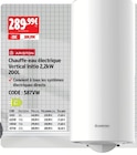 Chauffe-eau électrique Vertical Initio 2,2kW 200L - ARISTON en promo chez Screwfix Rouen à 229,99 €