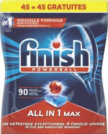 Pastilles lave-vaisselle all in 1 max* - Géant Casino à Aix-en-Provence Pastilles lave-vaisselle all in 1 max* en promo chez Géant Casino Aix-en-Provence à 6,49 €