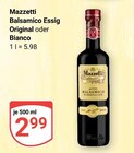 Aktuelles Balsamico Essig Original Angebot bei GLOBUS in Bochum ab 2,99 €