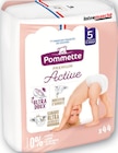 Couches Premium Active T5 11-25 kg - POMMETTE - Intermarché Contact à Draguignan Couches Premium Active T5 11-25 kg - POMMETTE en promo chez Intermarché Contact Draguignan à 9,85 €