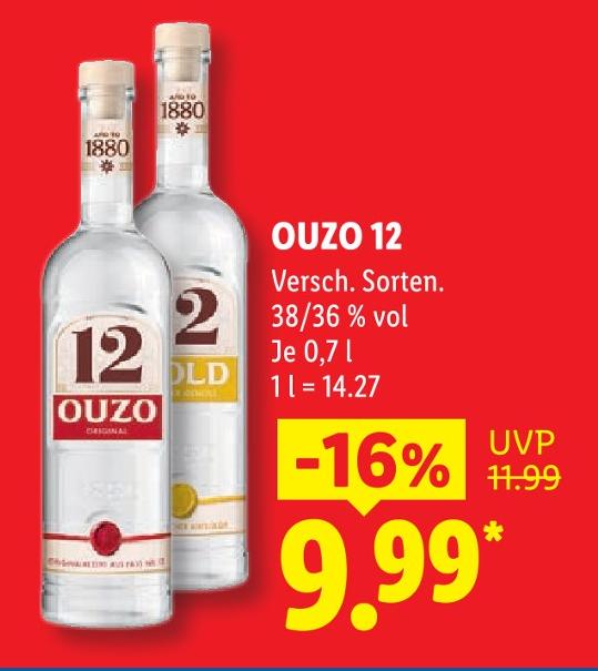 Ouzo 12 Original