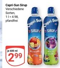 Sirup Angebote von Capri-Sun bei GLOBUS Hanau für 2,99 €
