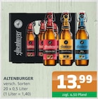 Getränke A-Z - Altenburger Angebot im Prospekt Altenburger bei Getränke A-Z im Prospekt "" für 13,99 €