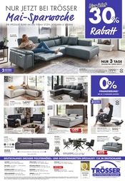 Aktueller Trösser - Der Polstermöbel-Spezialist Prospekt mit Couch, "GROSSE MAI-Sparwoche", Seite 2