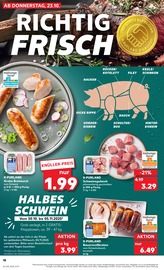 Rollbraten im Kaufland Prospekt in Lutherstadt Wittenberg Aktueller Kaufland Prospekt mit Rollbraten, "Aktuelle Angebote", Seite 18