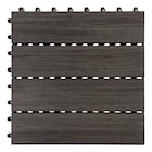 WPC-Terrassenfliese 30x30 braun im aktuellen POCO Prospekt