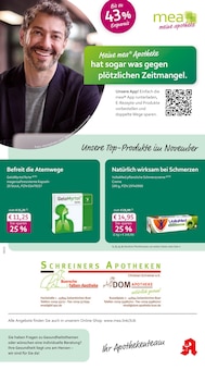 Aktueller mea - meine apotheke Prospekt "Unsere November-Angebote" für Gelsenkirchen Aktueller mea - meine apotheke Prospekt für Gelsenkirchen mit Seiten