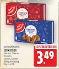 Lebkuchen von GUT&GÜNSTIG für 3,49 € bei E center im Angebot Lebkuchen von GUT&GÜNSTIG im aktuellen E center Prospekt