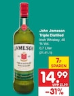 Triple Distilled im Angebot bei Netto Marken-Discount in Wismar Triple Distilled Angebote von John Jameson bei Netto Marken-Discount Wismar für 14,99 €