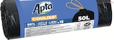 Sac poubelle lien coulissant 15x50L - APTA en promo chez Intermarché Express Saint-Denis à 1,60 €