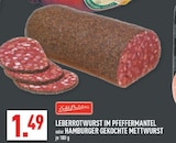 Aktuelles Leberrotwurst im Pfeffermantel Angebot bei Marktkauf in Essen ab 1,49 €