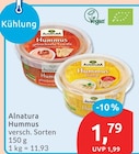 Hummus getrocknete Tomate von Alnatura im aktuellen budni Prospekt