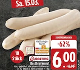 Aktuelles Rostbratwurst Angebot bei EDEKA in Mülheim (Ruhr) ab 6,00 €