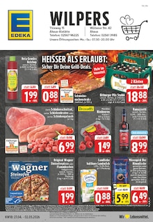 Bitburger im EDEKA Prospekt "Aktuelle Angebote" mit 24 Seiten (Ahaus)