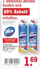 Kraft & Frische WC Gel Ocean Fresh im Angebot bei E center in Weinheim Kraft & Frische WC Gel Ocean Fresh Angebote von Domestos bei E center Weinheim für 1,27 €