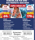 1 Nacht Hotelgutschein für 69,00 € bei Netto Marken-Discount im Angebot 1 Nacht Hotelgutschein im aktuellen Netto Marken-Discount Prospekt