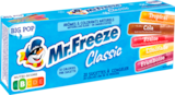 BOÎTE BIG POPS ASSORTIS MR FREEZE - MR FREEZE - Auchan Hypermarché à Poitiers BOÎTE BIG POPS ASSORTIS MR FREEZE - MR FREEZE en promo chez Auchan Hypermarché Poitiers à 2,99 €
