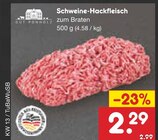 Schweine-Hackfleisch Angebote von Gut Ponholz bei Netto Marken-Discount Göppingen für 2,29 €