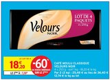 Café Moulu Classique Velours Noir - Velours Noir en promo chez Intermarché Contact Clermont-Ferrand à 7,28 €