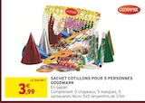 Sachet Cotillons pour 5 personnes - GOODMARK dans le catalogue Intermarché Super
