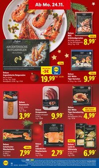 Garnelen im Lidl Prospekt "LIDL LOHNT SICH" mit 30 Seiten (Krefeld)