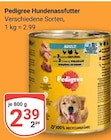 Hundenassfutter im Angebot bei GLOBUS in Hoyerswerda Hundenassfutter Angebote von Pedigree bei GLOBUS Hoyerswerda für 2,39 €