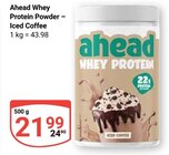Whey Protein Powder – Iced Coffee im Angebot bei GLOBUS in Trier Whey Protein Powder – Iced Coffee Angebote von ahead bei GLOBUS Trier für 21,99 €
