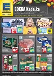 Bier im EDEKA Prospekt in Auerbach Aktueller EDEKA Prospekt mit Bier, "Wir lieben Lebensmittel!", Seite 1