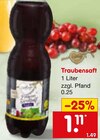 Aktuelles Traubensaft Angebot bei Netto Marken-Discount in Bergisch Gladbach ab 1,11 €